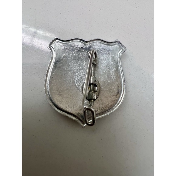 Vtg German Alpine Wool Hat Sz 57 (7 1/8) 8 Pins incl Hofbräuhaus + Feather Plume - Picture 14 of 16